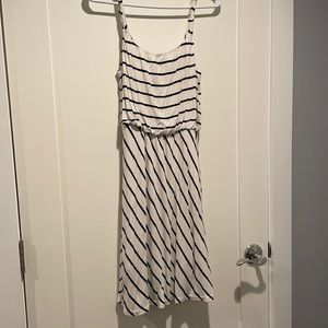 Design Lab white and black dress